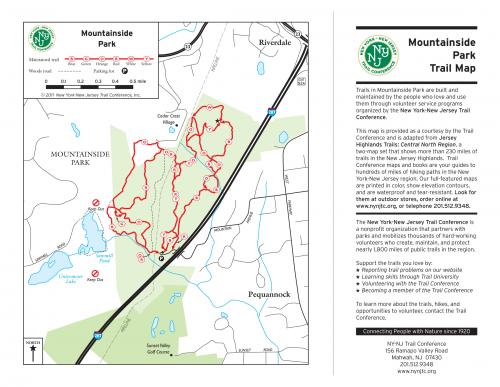 Mountainside Park NJ Map