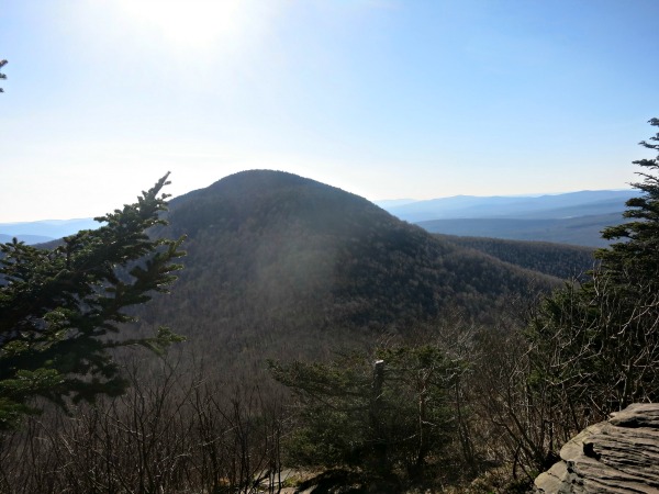 View of Black Dome Mountain from the viewpoint on Blackhead Mountain. Photo by Daniel Chazin.