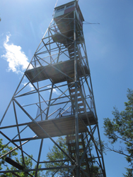 Sterling Forest Fire Tower. Photo by Daniel Chazin.