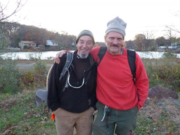 Artie Hidalgo (left) and Bob Brunner. Photo by Robert Jonas.