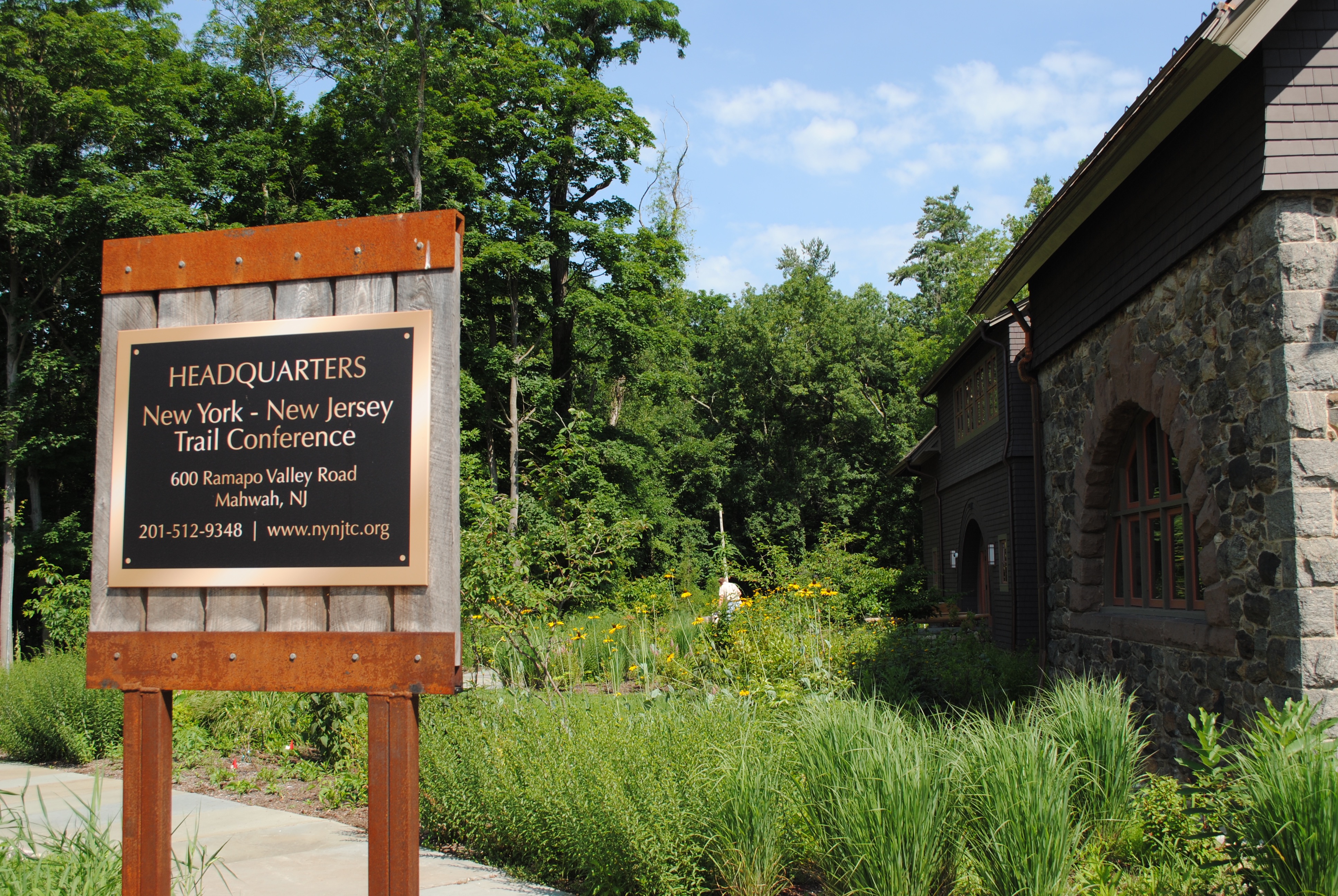 Native Landscape at Trail Conference Headquarters. Photo by Heather Darley.