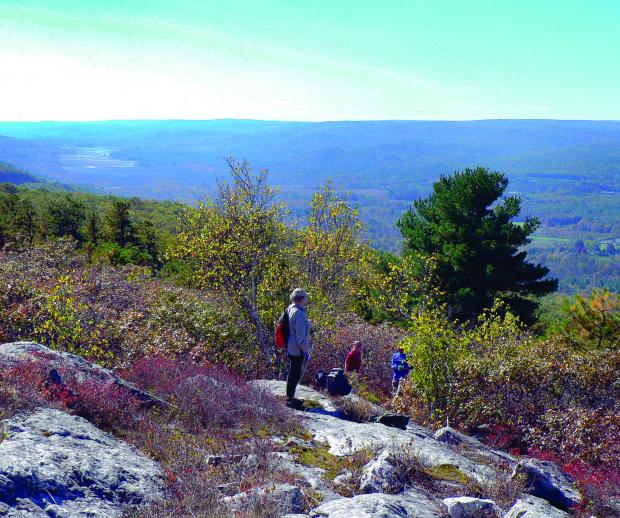 Long Path on the Shawangunk Ridge in Wurtsboro, NY. Photo by Jakob Franke.