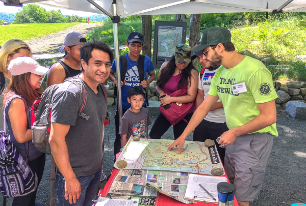 Bear Mountain Stewards at work. Photo by Suzanna Marshall.