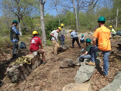 Rock Techniques for Stairs at Bear Mountain