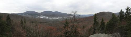 view of blackhead range